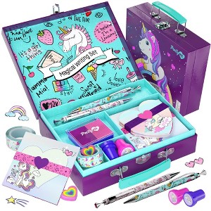 Pretty Me Unicorn Stationery Writing Kit- Craft Kit for Kids, Birthday Gifts for Girls - 1 of 3