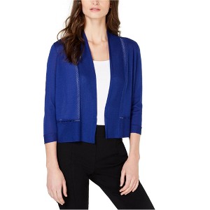 Anne Klein Womens Open-Front Cardigan Sweater - 1 of 1