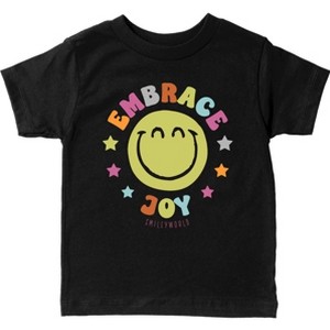 The Juniper Shop SmileyWorld Embrace Joy Toddler Short Sleeve Tee - 1 of 4