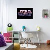 Silver Buffalo Star Wars The Mandalorian Logo and The Child 13 x 19 Inch Framed MDF Wall Art - 4 of 4