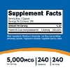 Nutricost Vitamin B12 (Methylcobalamin) 5000mcg, 240 Capsules - Vegetarian Caps, Non-GMO, Gluten Free B12 Supplement - 2 of 4
