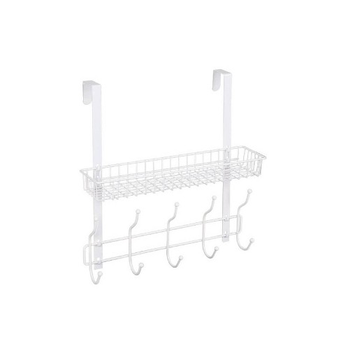 Bathroom Shelf, Storage Rack for Small Space, Total Load Capacity 220 lb Silver