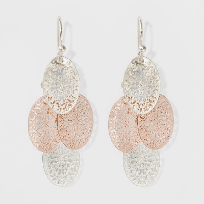 gold chandelier earrings