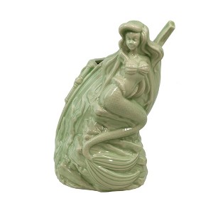 Mondo Disney The Little Mermaid Mondo Tee-Kis Ariel Green Ceramic Tiki Mug - 1 of 4