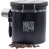 LunaLulinlk Stainless Steel Coffee Canister 21oz Airtight Kitchen Food Storage Container - 2 of 4
