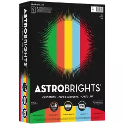 Astrobrights Color Cardstock, 8-1/2 x 11 Inches, Eco Assortment, pk of 250