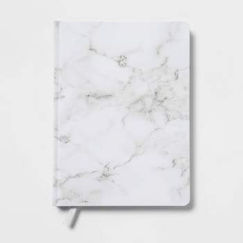 College Ruled Journal 7.75"x5.5" Marble - Threshold™
