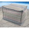 Outdoor Pouf Ottoman - Jordan Manufacturing - 2 of 3