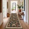 Washable Rug - Non-Slip Soft Farmhouse Carpet Low Pile Thin Floor Cover for Living Room, Bedroom Nursery Dining Room Dorm - 3 of 4