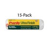 Genuine Purdy 15 Pack Ultra Finish 9" x 1/2" Nap Roller Covers 140678093-15PK - 2 of 4