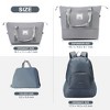 3 PCS Premium ABS Hard Shell Luggage Set with 360° Spinner Wheels and TSA Lock,  20"+24"+28" 4Q - ModernLuxe - 3 of 4