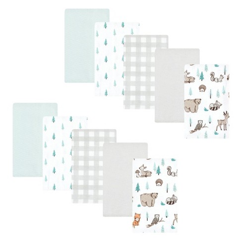 Home | Hudson Baby Flannel Washcloths, Neutral Woodland Pals 12Pk, One Size at Plaza Las Americas in San Juan, PR