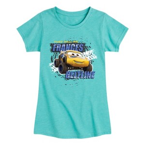 Girls' - Cars -  Fitted Short Sleeve Graphic T-Shirt - 1 of 4