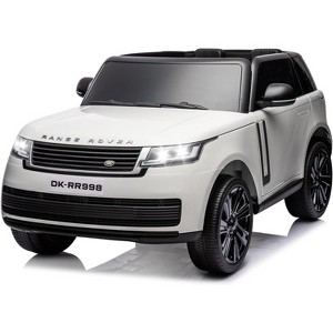 24V Officially Licensed Land Rover Ride On Car, 2-Seater w/Parent Remote Control, 3 Speeds, for Kids Ages 37-95 Month - 1 of 4