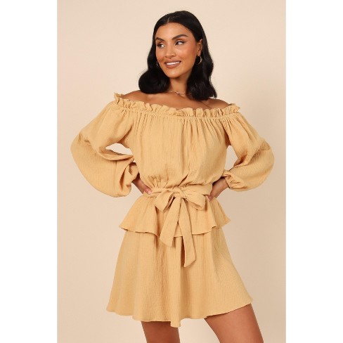 Target off the shoulder hot sale dress