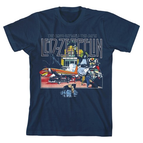 LED Zeppelin The Band Sweatshirt, M / Blue