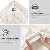 Lycvki 7 Piece Satin Luxury Sheet Set Split King - 4 of 4