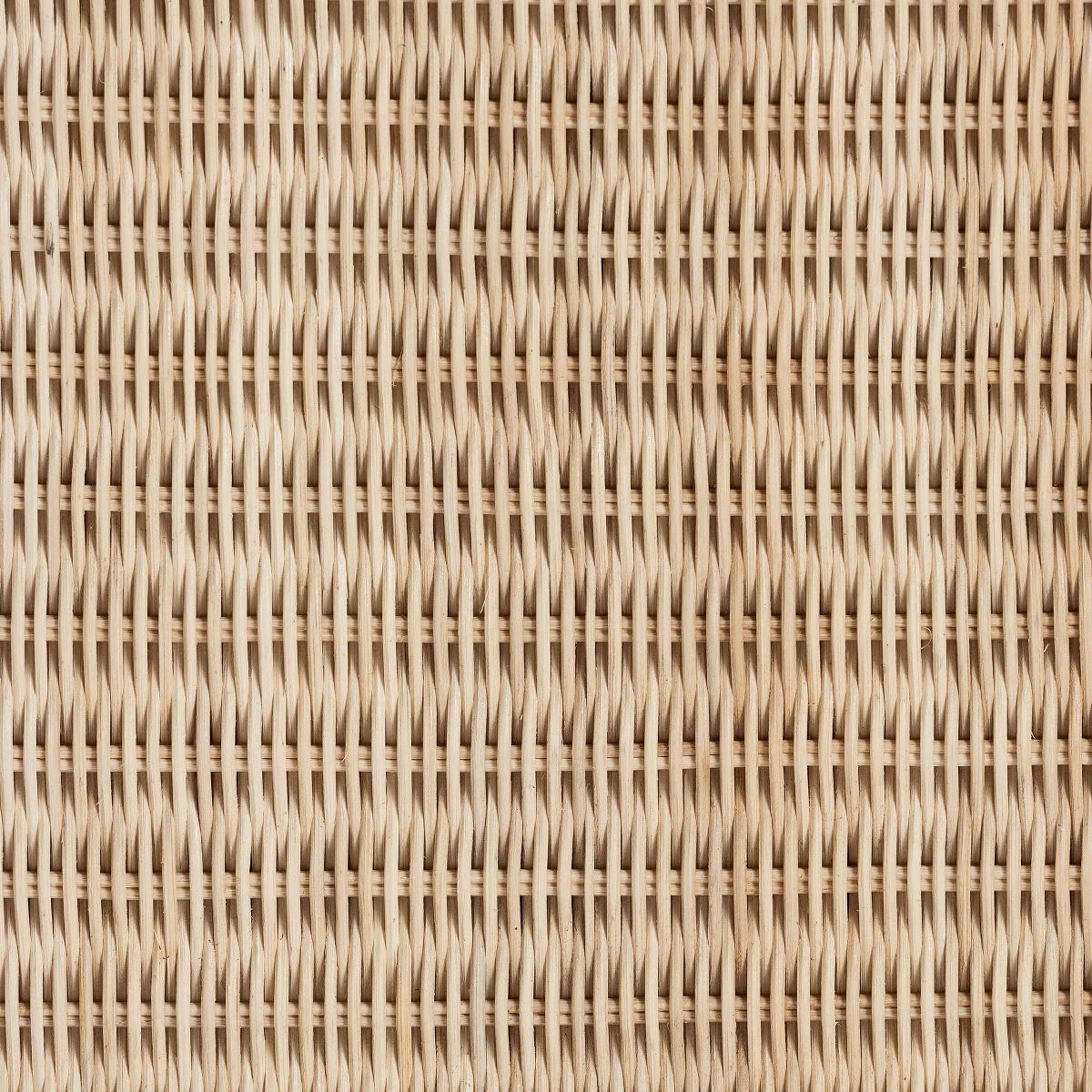 bali & pari Lanica Rattan 3 Drawer Nightstand Pale Brown - thumbnail 4