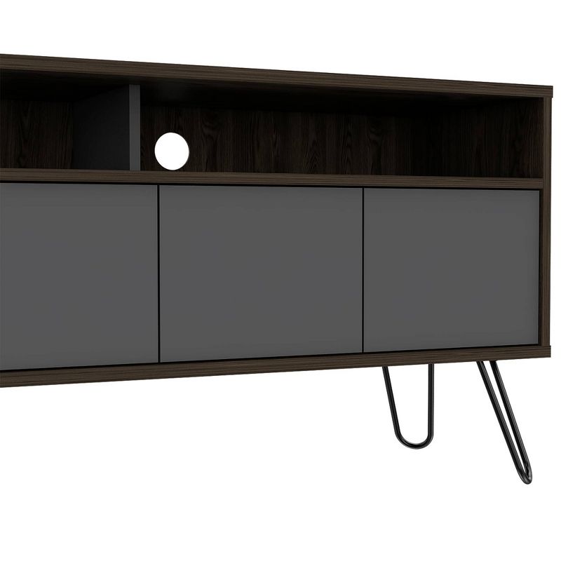 Aster Console TV Stand for TVs up to 55&#34; Brown - RST Brands, 6 of 9