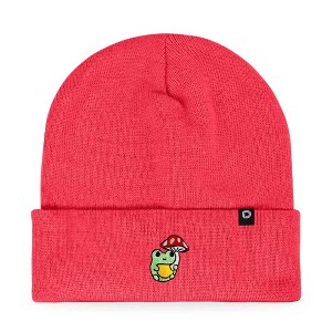 Dalix Mushroom Frog Embroidered Beanie Hat Cotton Cute Winter Fall Cap Womens - 1 of 4