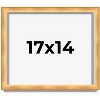 PosterPalooza | Minimalist Shadow Box Brown Picture Frame - UV Acrylic, Backing Board, Hanging Hardware - 2 of 4