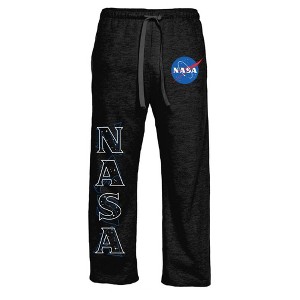 Ripple Junction x NASA Men's Lounge Pajama Pants NASA Meatball Logo - 1 of 2
