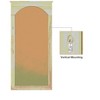 Lirago Rectangle Wood Full Length Mirror Wall Mirror with Inner Arch Carved Frame 72*35 Brown - 4 of 4