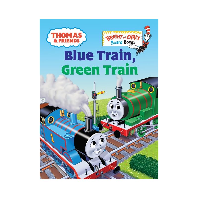 Thomas & Friends: Blue Train, Green Train (Thomas & Friends) - (Bright & Early Board Books(tm)) by  W Awdry (Board Book), 1 of 2