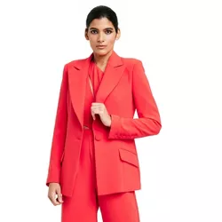 Women's Tailored Blazer - Sergio Hudson x Target Red XL