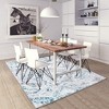 Luxe Weavers Geometric Contemporary Turquoise 8x10 Indoor Area Rug - 3 of 4