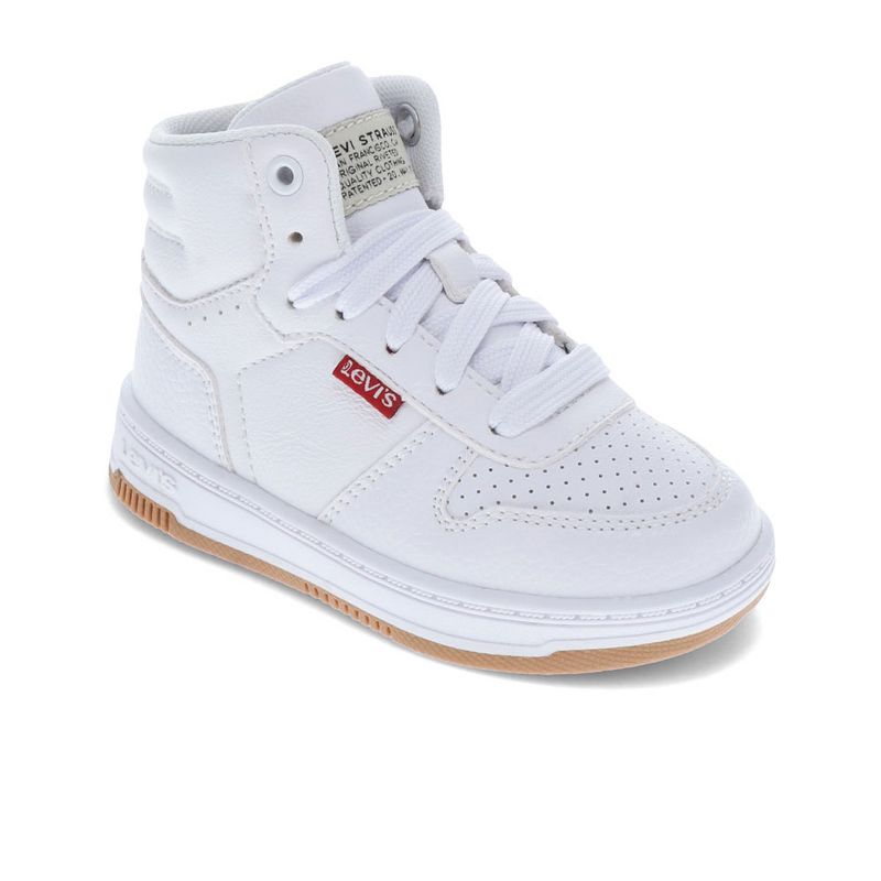 Levi's Toddler Drive Hi Synthetic Leather Casual Hightop Sneaker Shoe, 1 of 7