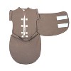 embe Transitional Short Sleeve Swaddle Sack with arm snaps (3-6 months) Arms-In/Arms-Out, Legs-In/Legs-Out - 3 of 4