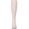 Memoi Girls Opaque Rose-Pattern Flocked Tights - 2 of 4