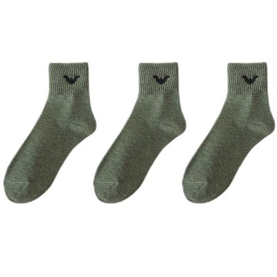 Anna-Kaci Women's 3-Pack Crew Socks with Ribbed Cuffs in Festive Halloween Design
