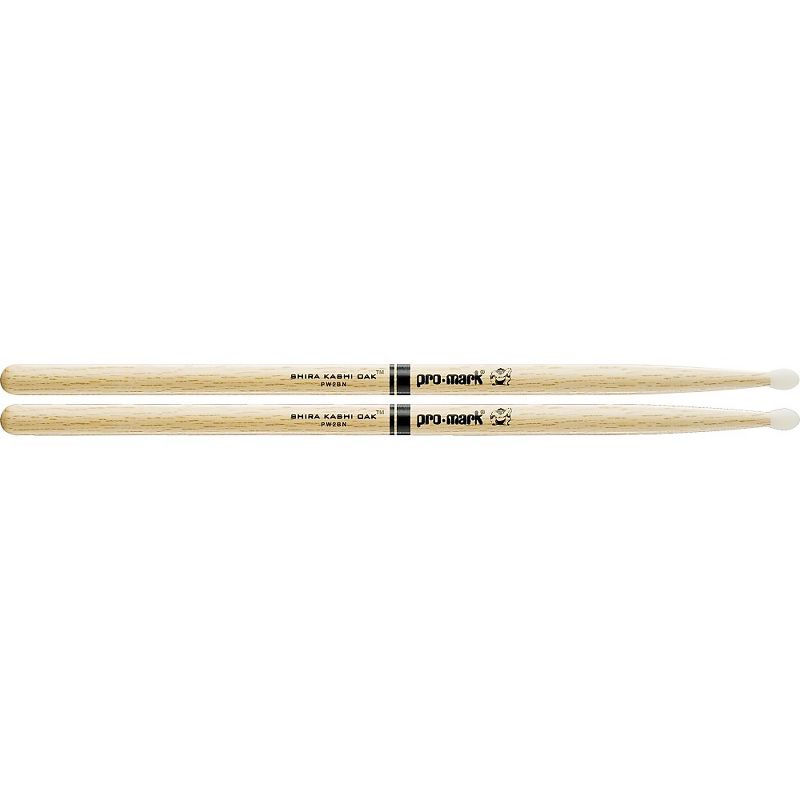 Promark 12-Pair Japanese White Oak Drum Sticks Nylon 2BN, 2 of 3