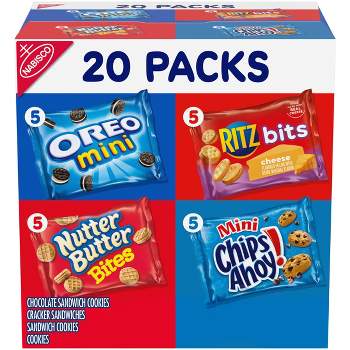 Nabisco Classic Mix Variety Pack With Cookies & Crackers - 20oz /20ct