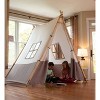 Hearthsong 7õ Cotton Canvas And Wooden Pole Indoor/outdoor Family