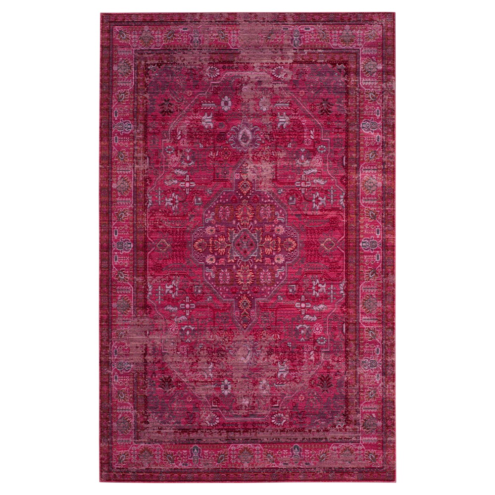 Valencia Rug - Red- (4'x6') - Safavieh