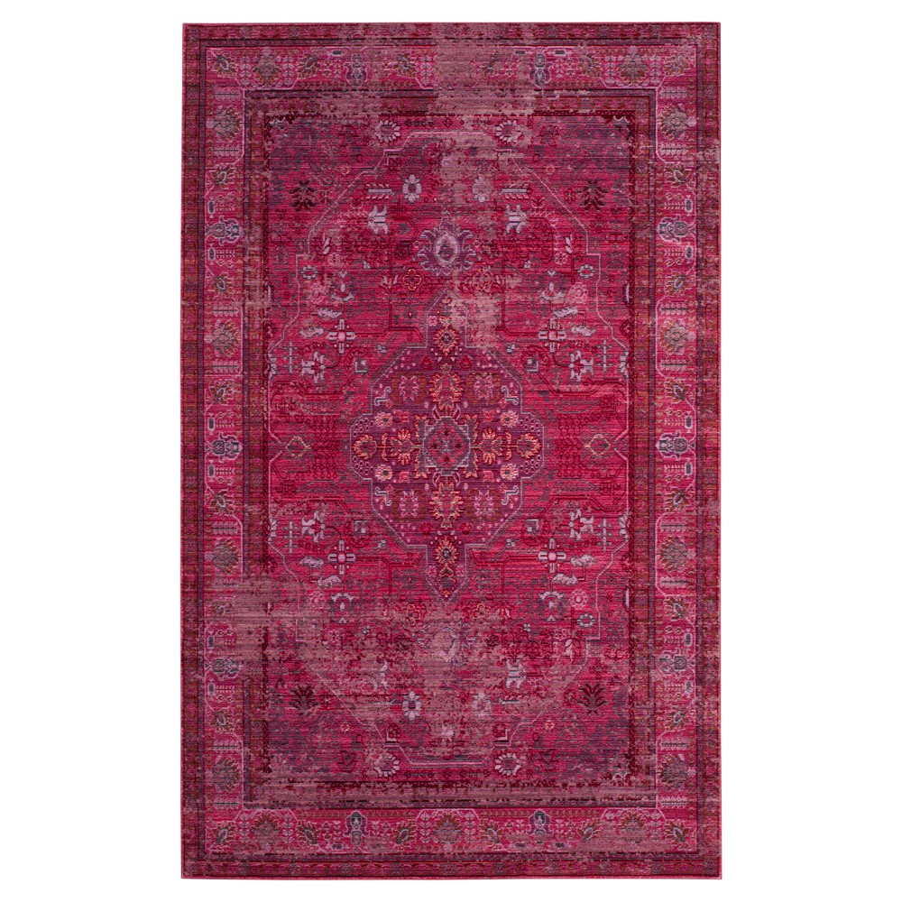 Valencia Rug - Red- (4'x6') - Safavieh