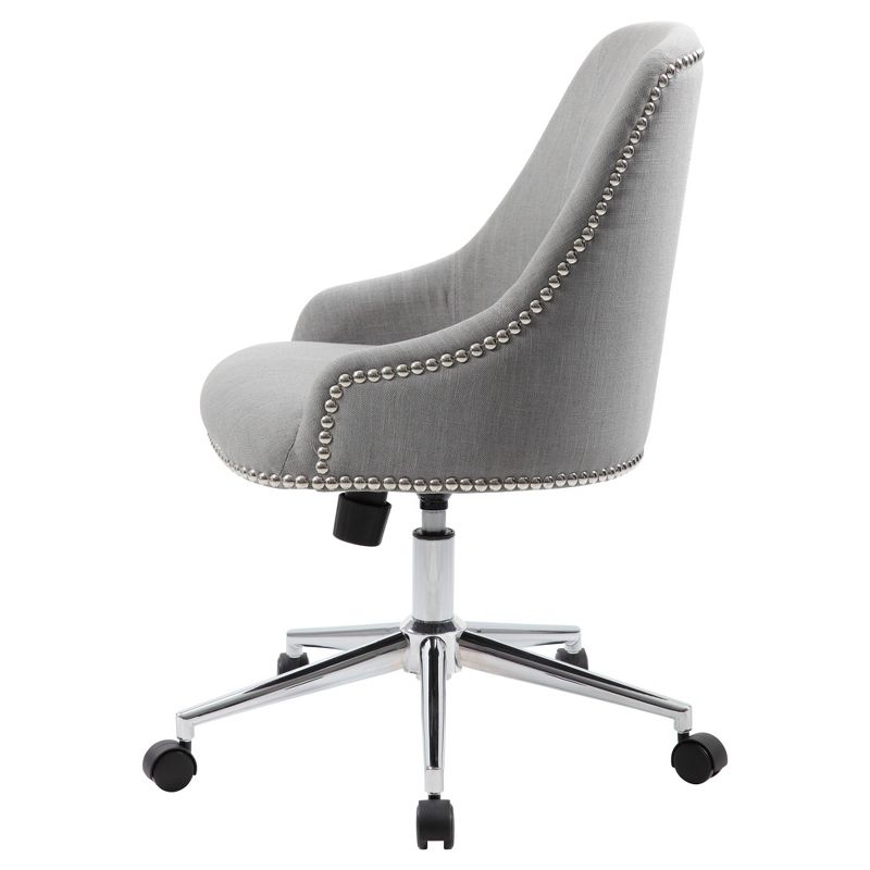 Carnegie Desk Chair Gray - Boss, 3 of 7