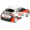 2007 Honda Civic Type R FN2 White "Race Livery" 1/64 Diecast Model Car by Paragon Models - 4 of 4