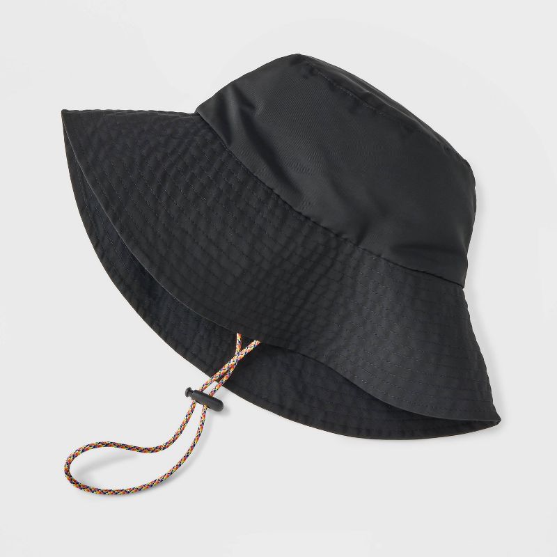 Nylon Bucket Hat - Wild Fable&#8482; Black, 3 of 5
