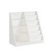 Gulches 4-Tier Kids Bookshelf & Toy Storage Organizer - Wooden Multifunctional Bookcase with Toy Bin, Safe MDF for Toddlers/Children, Display Shelves - 3 of 4