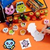 Joyfy 168 pcs Halloween Kids Assorted Stationery Sets,Party Favors for Kids,Classroom Prizes Gifts,Including Halloween Bag, Notepads, Stamps, Pencils - 4 of 4
