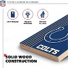 NFL Indianapolis Colts 2'x3' Wood Cornhole Set - 3 of 4