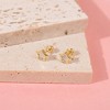 Girls' Mother of Pearl Star Screw Back 14k Gold Earrings - In Season Jewelry - 4 of 4