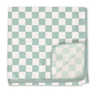 Tiny Twinkle Mess-Proof Splat Mats for Under High Chairs or Table Cover for Art Projects for Baby and Toddler (51" x 51") - 1 of 4
