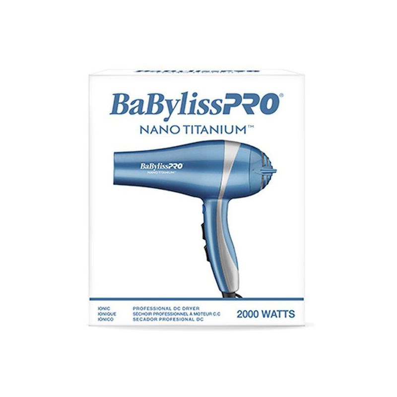 Babyliss Pro Nano Titanium 2000Watts Professional DC Dryer - Hair Blow Dryer, 3 of 5