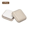 Unique Bargains Plastic Self-adhesive Smooth Square Carpeted Tile Vinyl Sliding Pads - 3 of 4