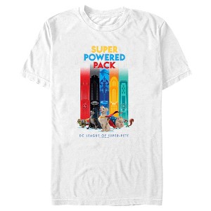 Men's DC League of Super-Pets Super Powered Pack T-Shirt - 1 of 4